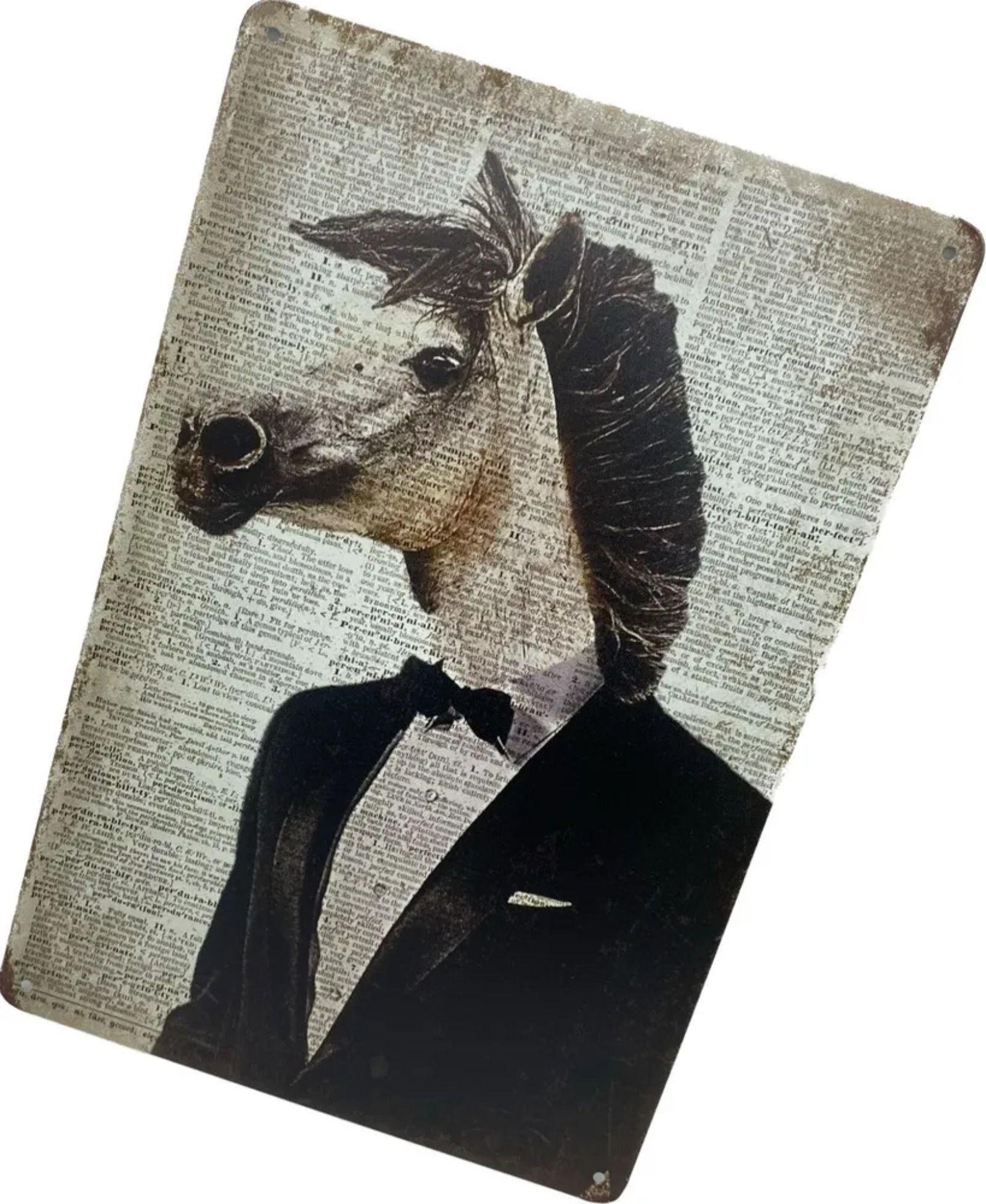 Металлическая настенная табличка для бара 20x30 см, Винтажная интерьерная плакат-табличка