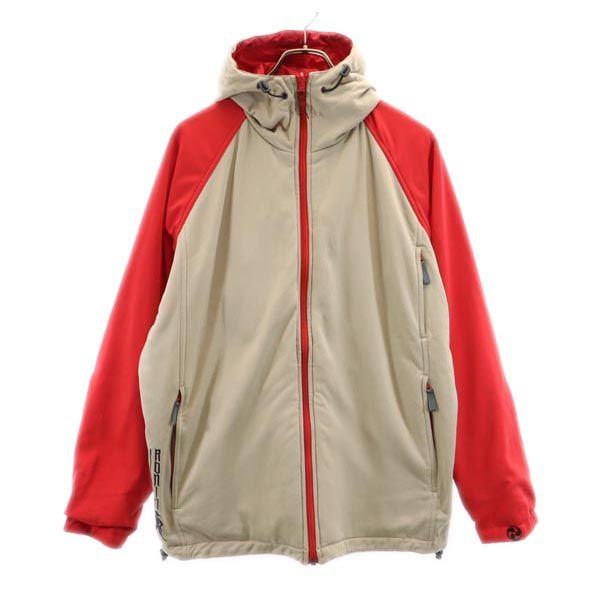 

RRL reversible Food jacket M Beige x red Men s Used