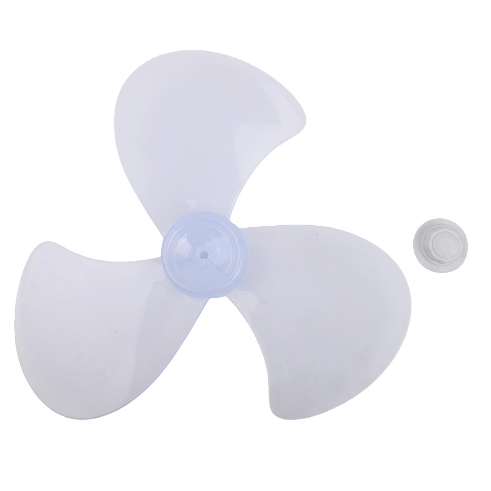 

16 Inch Fan Blade Plastic Fan Blade Three Leaves Fan Blade Efficient Airflow Fan blade + Nut