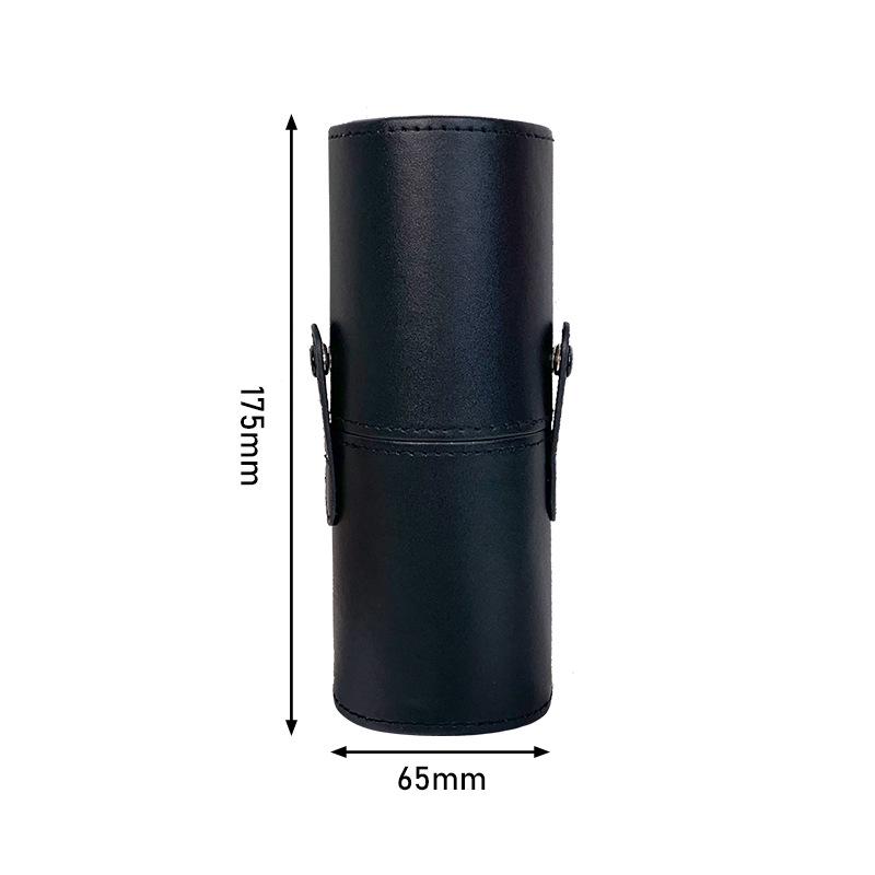 Multi-Functional PU Makeup Brush & Pen Holder with Magnetic Absorption