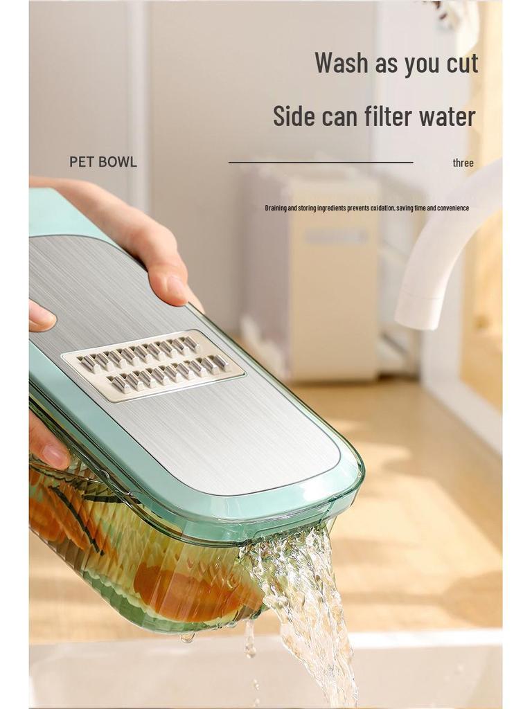 Multifunctional Vegetable and Potato Shredder Slicer