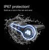 New A3 Motorcycle Helmet Bluetooth Headset Noise Reduction Waterproof Wireless 5.4 RGB Light 1000mAh Battery Music Player HIFI