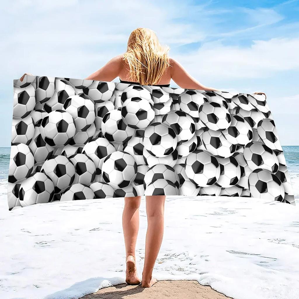 Large Beach Towel for Adults Quick Dry Beach Towel Comfortable Soft Towels Summer Swim Towel for Bathroom Spa Gym Yoga Beach