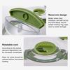 Microwave Splatter Cover with Water Steamer And Handle Tall Dome Food Cover Keeps Food Moist Saves Time And Energy Easy Clean Splash Guard for