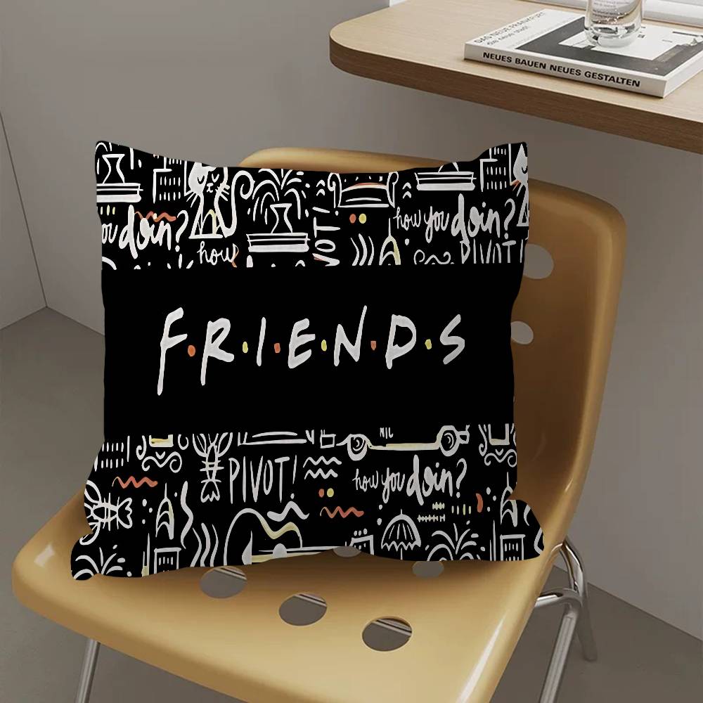 Classic F-Friends Series Tv Personalized Picture Text Home Decorative Pillows Household Gifts 45X45Cm