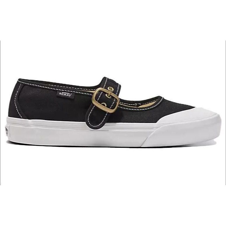 Vans Mary Jane Μαύρα Αληθινά Λευκά Unisex Αθλητικά Παπούτσια VN000CRR6BT