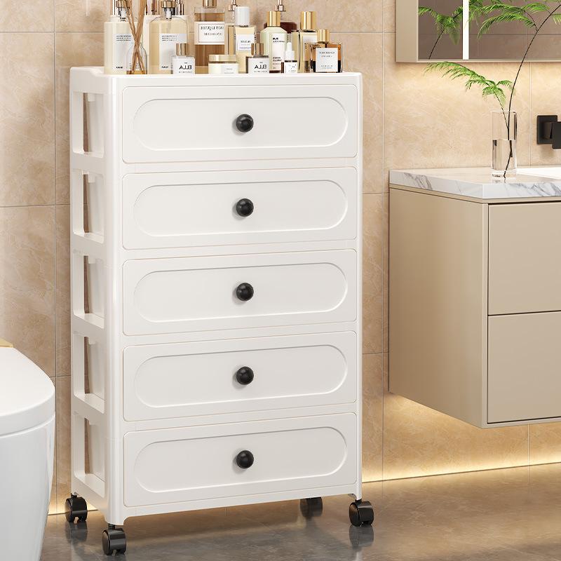 Seven-Layer No-Assembly Multi-Layer Plastic Storage Cabinet for Kitchen and Bedroom