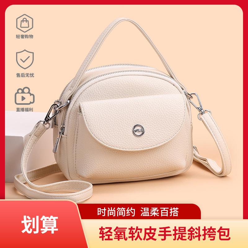 Borsa Tote da Donna in Vera Pelle: Borsa a spalla e a tracolla versatile di grande capacità 2025