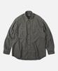 FRIZMWORKS 1920S Chambray Work Shirt _ Mud