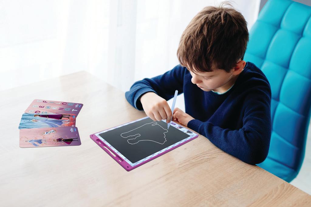 Lexibook Frozen Drawing Tablet Board, Draw and Erasable, CRT10FZ, Authentic