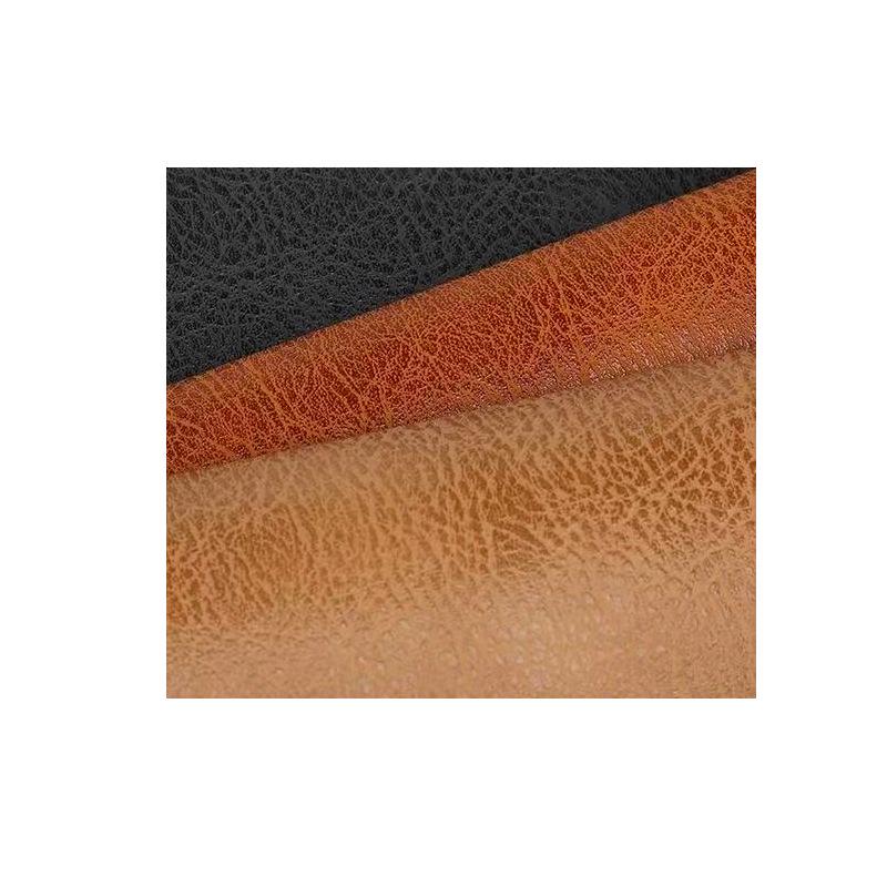 Double-Sided 1.8mm Crazy Horse Pattern Semi-PU Leather for Shoes, Furniture, Bags, Gift Boxes, Placemats, and Sports Equipment.