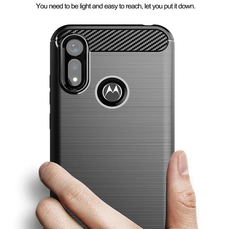 Για Motorola Moto E6i E6s 2020 Soft Silicone Case Luxury Matte Back Cover for moto e6s 2020 Αντικραδασμικές προστατευτικές θήκες τηλεφώνου