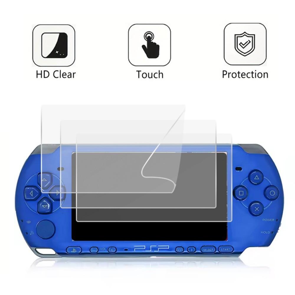 3/6PCS PET Clear Screen Protector for Sony PSP 1000/2000/3000  HD Transparent Anti-Scratch Auto-Exhaust Camera-Fit Guard Film