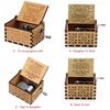 Unique Vintage Wooden Music Box For Kids Sweet You Are My Sunshine Engraved Gift