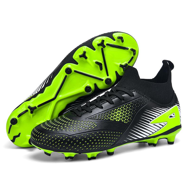 32-47 Men's High Top Football Shoes Long Nails Sports Football Boots Large Size Youth Sports Kids Football Boots