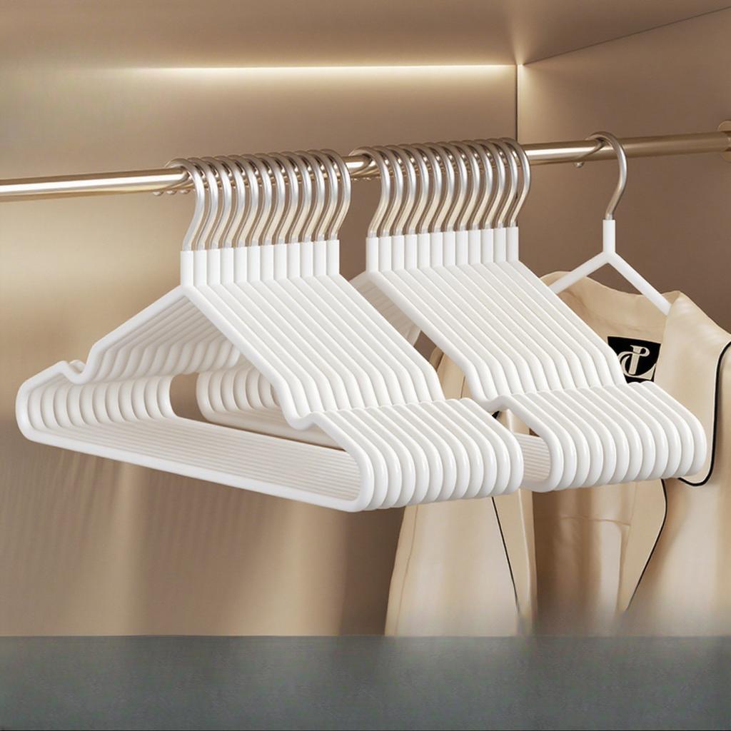 Plastic Clothes Hangers for Home Use Leaving No Trace and Being Anti-slip Thickened and Thickened Clothes Drying