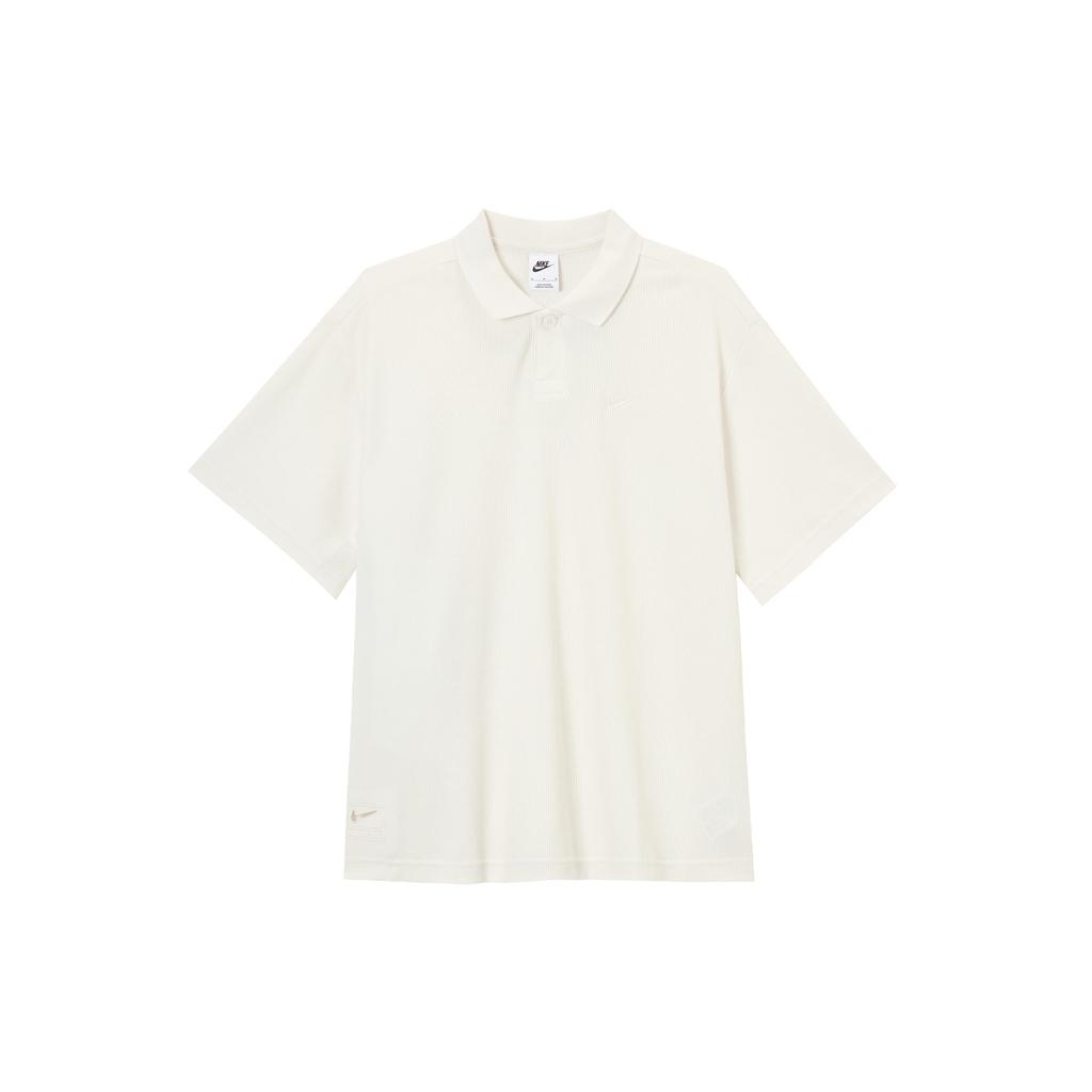 Nike Polo Shirts Men's White Polo Collar Moderate IH8665-030