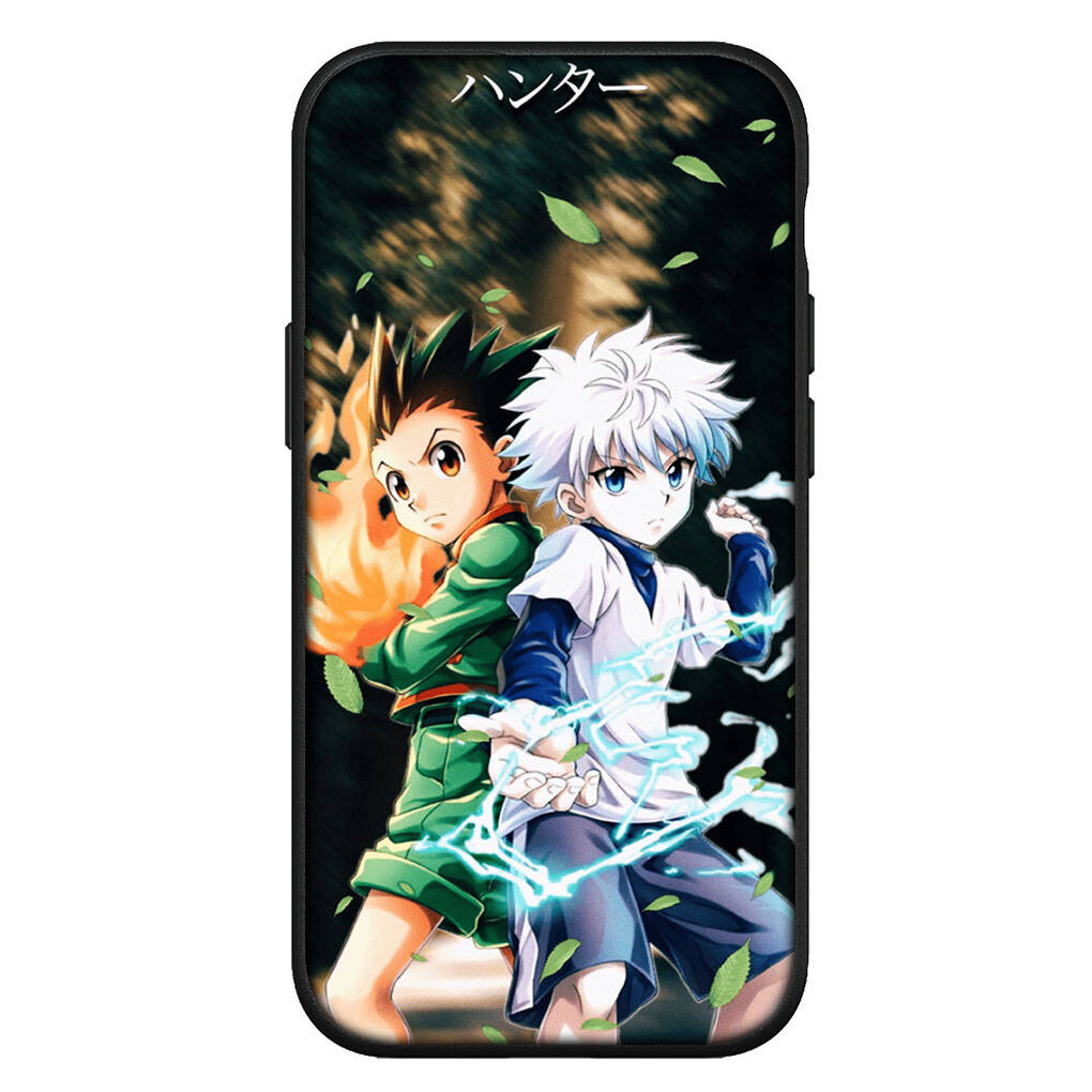 for Samsung Galaxy S25 S24 S23 iPhone 17 16 15 Xiaomi Redmi Note 14 13 12 11 Plus Pro Max XR Case Killua Hunter X Hunter Gon Freecss OPPO Huawei Cover