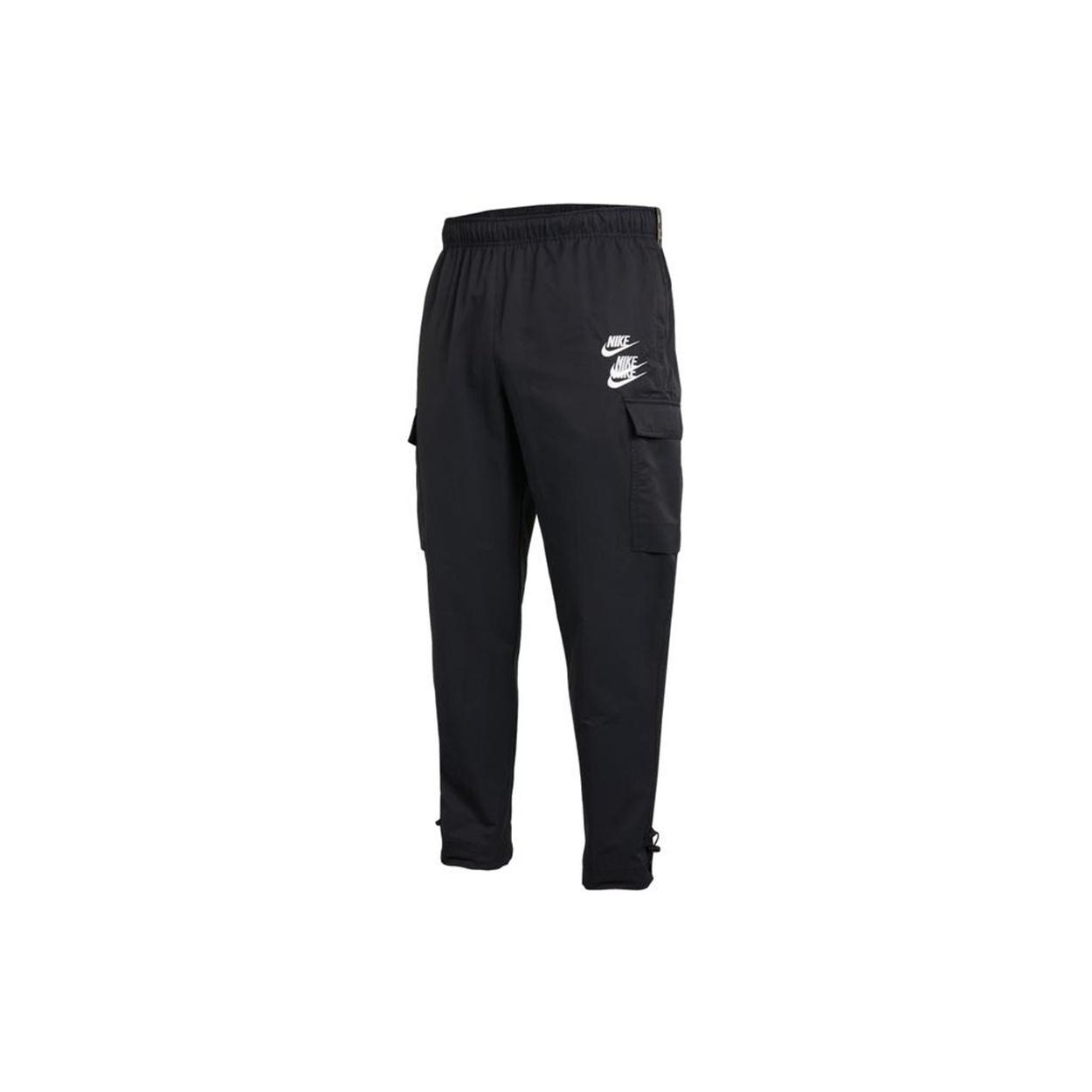 Nike Printing Woven Sports Long Pants Black Men s DD0887-010 XL