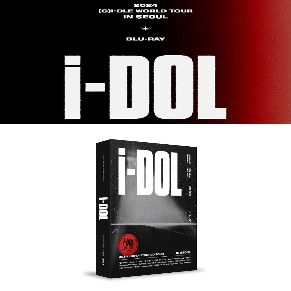 

Предзаказ 2024 (грамм)I-DLE World Tour iDOL в СЕУЛЕ Blu-ray и POB