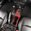 ABS Car Gear Shift Decoration Front Cup Holder Window Switch Cover For Jeep Wrangler JL 2018 Up For JT Gladiator Interior Accessories