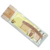 Natural Peach Wood Comb for Family Use, Fluffy Design