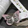 Rhinestone Butterfly Buckle Waist Belt Sweet Women's Waist Belt  Clothing Accessories