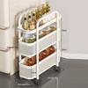 Slim 3-Tier Slide-Out Storage Cart