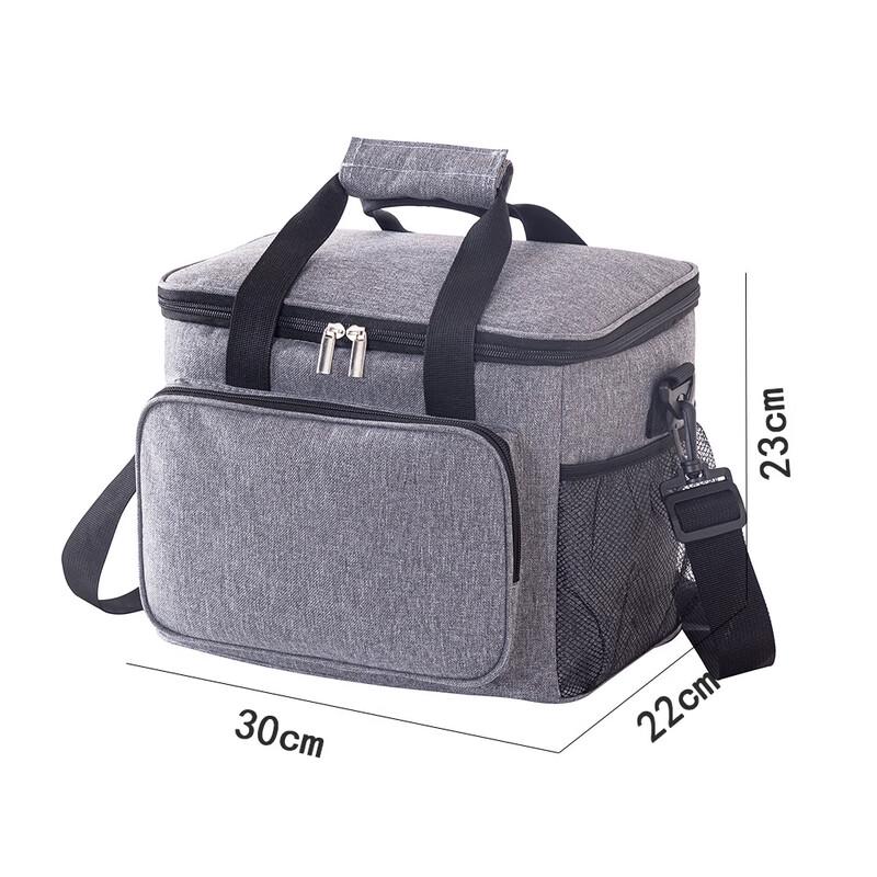 Портативная термосумка из Оксфордской ткани 30*22*23cm