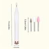 Mini Electric Nail Files Nail Drill Pen Cordless Nail Drill Machine Nail File Manicure Pedicure Grinder for Families
