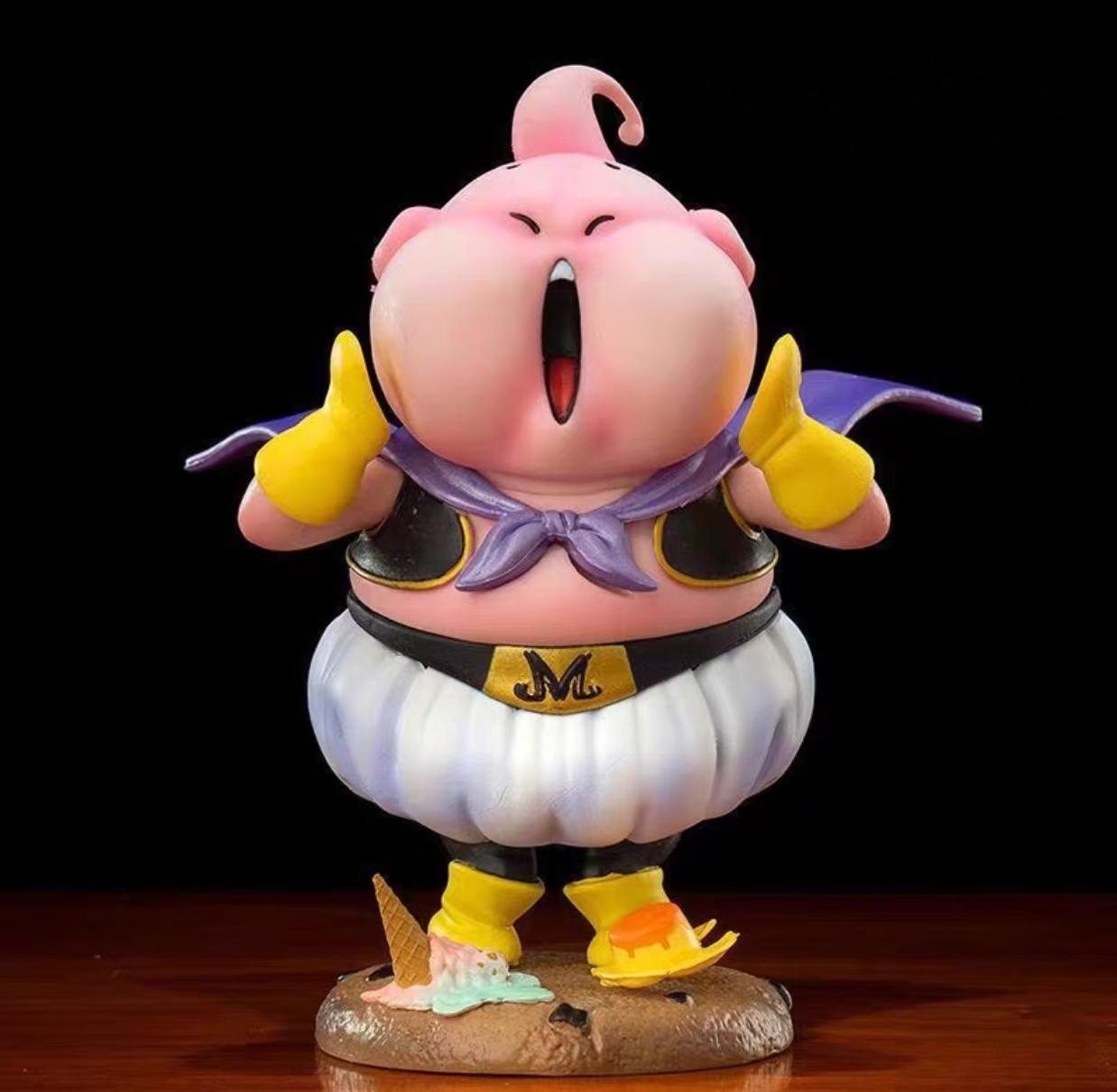 

Anime Dragon Ball Z Cute Cake Majin Buu Figure Doll Lose Weight Buu Action Figure Collection Car Decoration Model Toys Birthday