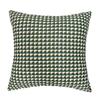 Simple Yarn-Dyed Jacquard Pillow Case Light Luxury Cushion Cover 45x45cm For Nordic Style Hotel Decorative Sofa Cushions