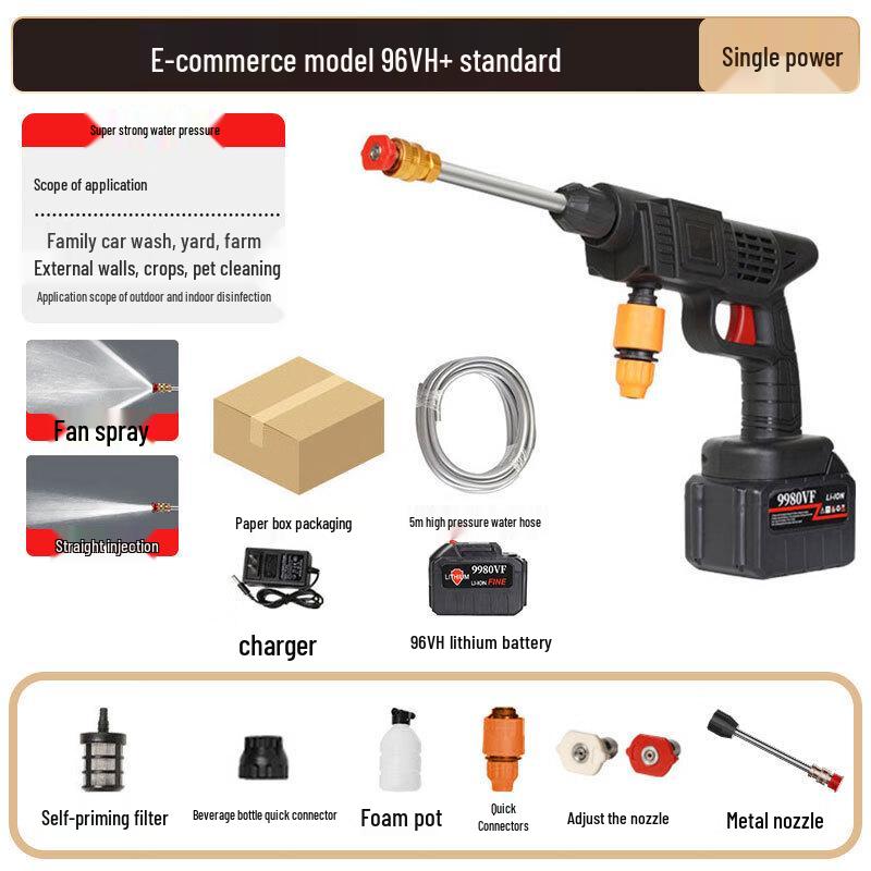 OLOMM High-Pressure Car Wash Water Gun