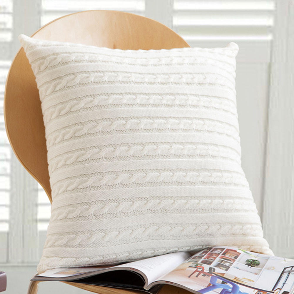 

Вязание модные наволочки для подушек для кафе, чехлы для подушек для дивана, домашний декор белый