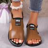2025 New Women Sandals Summer High Quality Trend Flat Shoes Comfortable Beach Sandals Brand Casual Outdoor Shoes Women