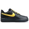 Nike Air Force 1 Abrasion Resistant Low top Skateboard Shoes Unisex Black Gold CW2288-001(Team40-)