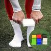 1 Paire de Sangles de Jambe Flexibles, pour Maintenir les Chaussettes de Football en Place - Antidérapantes, Offre un Soutien du Mollet, Réutilisables pour les Activités de Fitness