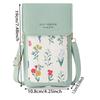 1 Pc Touchscreen Phone Bag Fashionable Cute Crossbody Small Shoulder Bag Keeps Phone Key Organized Perfect for Casual Outings Daily Use for Girls