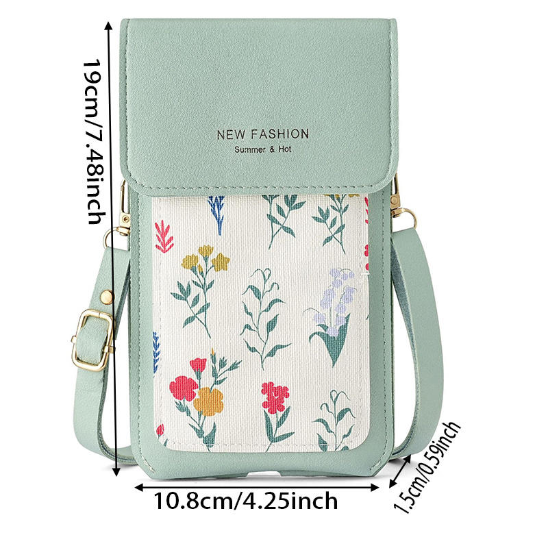 1 Pc Touchscreen Phone Bag For Women Crossbody Bag For Girls Cute And Fashionable Key Phone Small Shoulder Bag