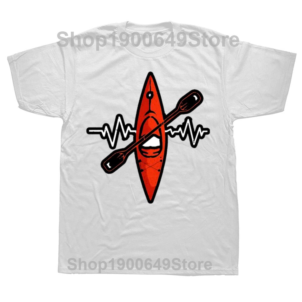 

Funny Kayak T Shirts Summer Style Graphic Cotton Streetwear Short Sleeve Unique Basic Print Summer Tshirt Mens Clothing S