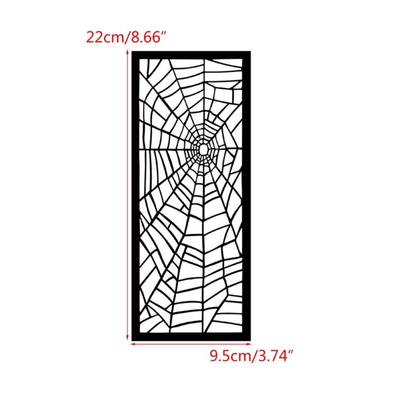Embossing Folder Halloween Spiderweb Stencil Card Making DIY Scrapbooking Album