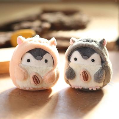 Cute Cute Melon Seeds Penguin Small Pendant Plush Toy Doll Bag Hanging Keychain Rag Doll Doll