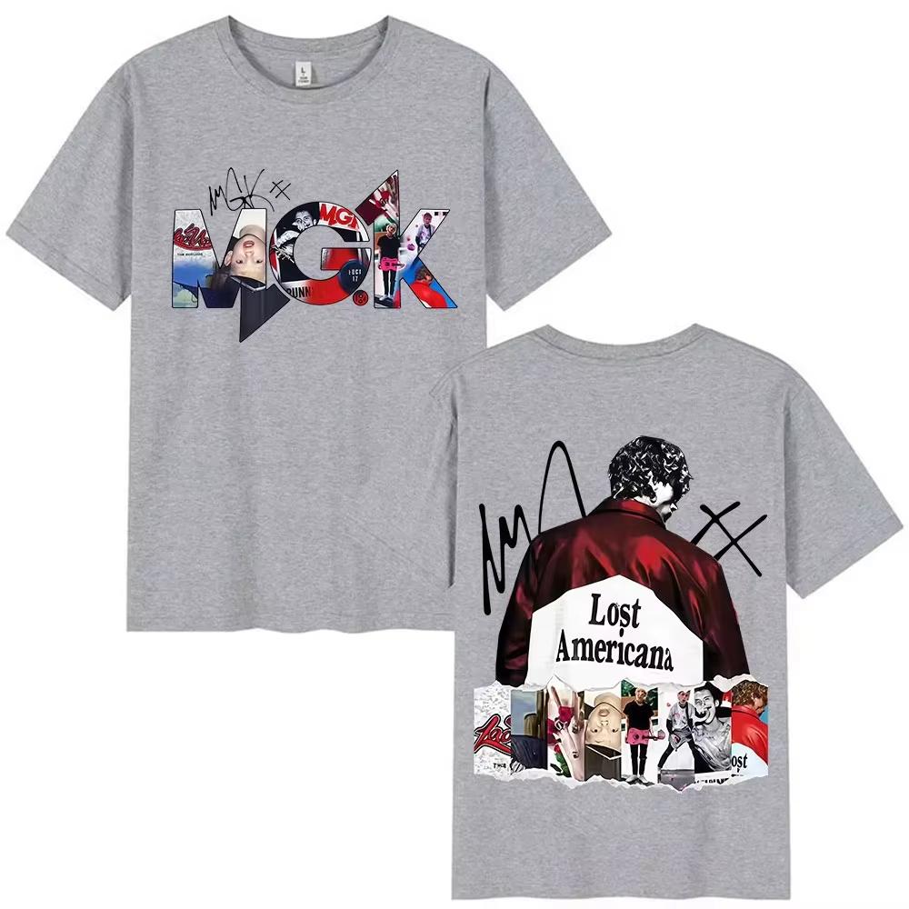 Limited Rap Machine Gun Kelly Tour New Album T Shirt Mans Clothing Hip Hop Streetwear Pop Music Short Sleeve Top Unisex