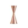 304 Stainless Steel Gold Ring Conical Jigger with Measurement Scale