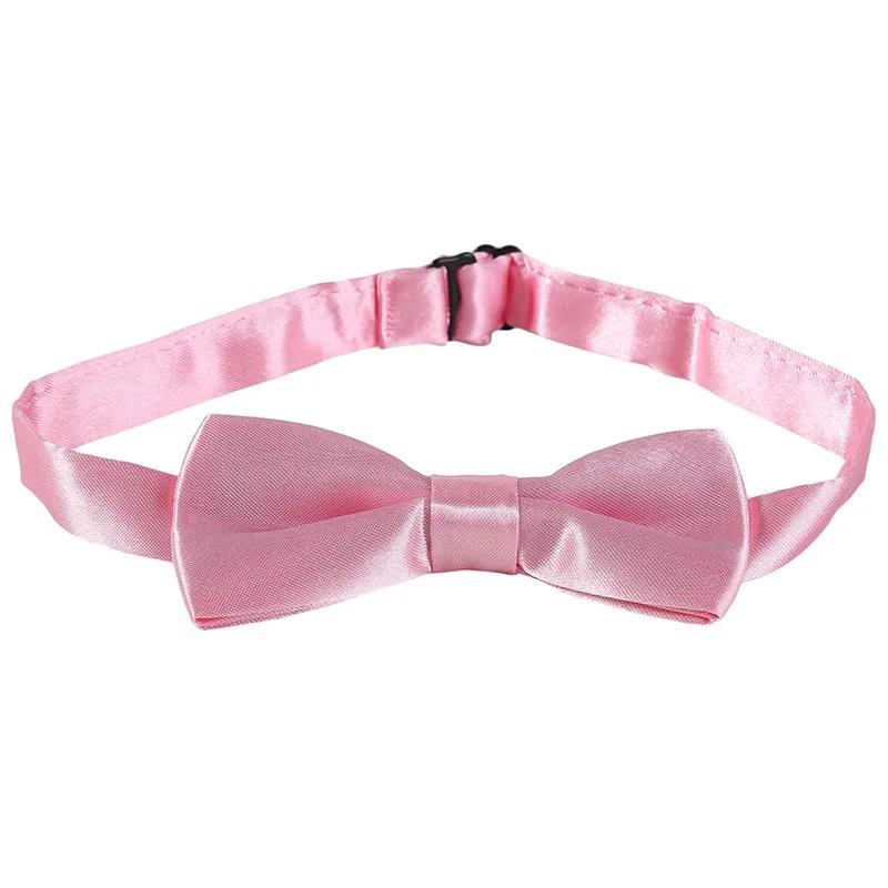 Kids Suspenders Bow Tie Set Boy Girl Retro Adjustable Suspenders Children Baby Braces Clip-on Trousers Wedding Ties Accessories