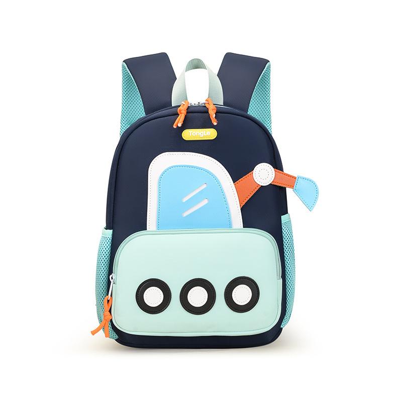 Kindergarten Vorschulklasse große Kapazität leichte Schultasche Jungen und Mädchen niedlicher Cartoon Rucksack