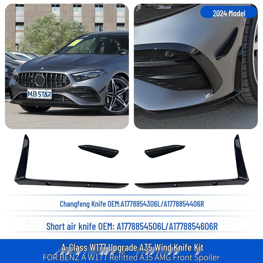 

Mercedes-Benz A-Class W177 (24+ Model A35) Wind Knife Kit A1778854306L/4406R Short Wind Knife 1778854506/4606
