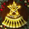 8 Modi LED Lichterkette 350 LEDs 9 Drähte * 36 LEDs IP44 Wasserfall Deko Weihnachtsbaum Beleuchtung Innen Außen