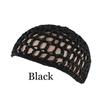 Soft Rayon Knit Snood Hat Mesh Hair Net Hair Care Cap Crochet Sleeping Night Cover Turbans