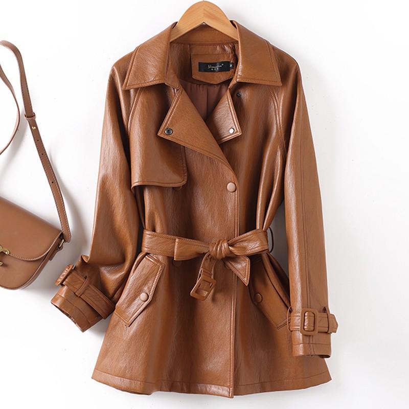 Womens Slim Fit Lamb Leather Jacket